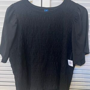 Old Navy Black Short Sleeve Top